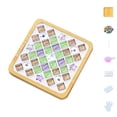 thumbnail image 2 of RBCKVXZ Crafts Mosaicss Tile Set Wooden Cup Mats Mixed Color Mosaicss Set Crafts Pack 6ml, Kitchen Gadgets, 2 of 4