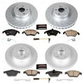 thumbnail image 2 of PowerStop Front and Rear Geomet Coated Brake Rotor and Pad Kit Fits: MERCEDES-BENZ Select Models CRK6206, 2 of 5