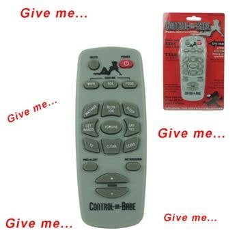 Control Your Woman Novelty Talking Remote Control for Adults