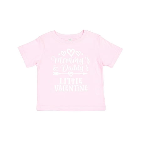 

Inktastic Mommy and Daddy Little Valentine Gift Toddler Boy or Toddler Girl T-Shirt