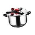 thumbnail image 2 of Luzkey Pressure Cooker Instant Cooking Pot Easy to Clean Quickly Cooking Kitchen Cookware High Pressure Pot for Home Family Kitchen 9L, 2 of 8