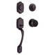thumbnail image 2 of Handleset Kwikset Belleview SmartKey Venetian Bronze, 2 of 4