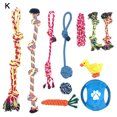 thumbnail image 4 of IKemiter Dog Rope Toys for Dogs Puppy Chew Teething Treats Tug Toy Set Wear Resistant, 4 of 6