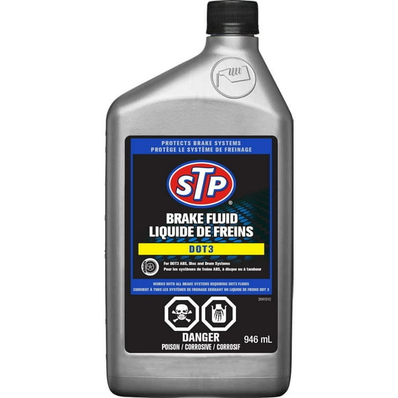 STP Brake Fluid DOT 3 (946 mL), Brake Fluid DOT 3