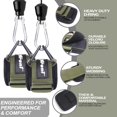thumbnail image 2 of Wrist Cuffs for Cables Gym, Lifting Cuffs Wrist Straps for Cable Machines Strength Training Equipment, 2 of 5