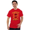 thumbnail image 3 of Fantasy MVP League Sports Fanatic Men's Big & Tall Crewneck Graphic Tee Brisco Brands 2X, 3 of 5