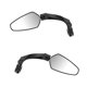 thumbnail image 1 of Espejo de bicicleta, espejos retrovisores de bicicleta ajustables con espejo de bicicleta de seguridad acrílico bicicletas - 1 par Sunnimix Espejo retrovisor de bicicleta, 1 of 8