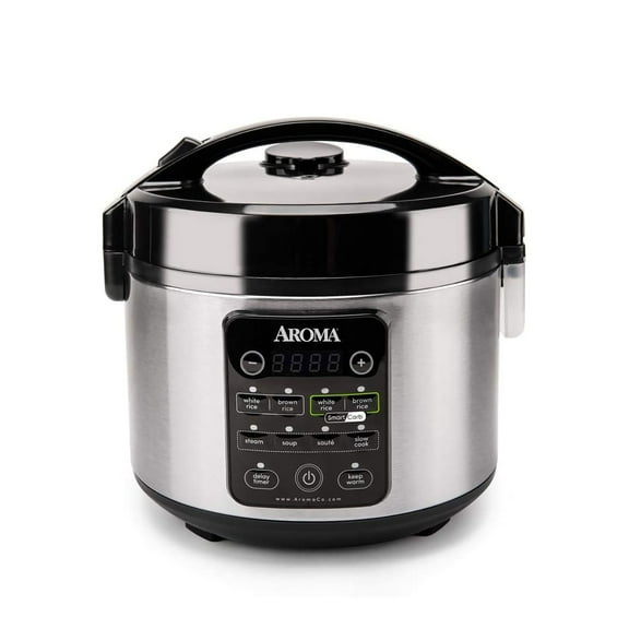 Aroma 12-Cup Cooked SmartCarb Rice Cooker & Multicooker