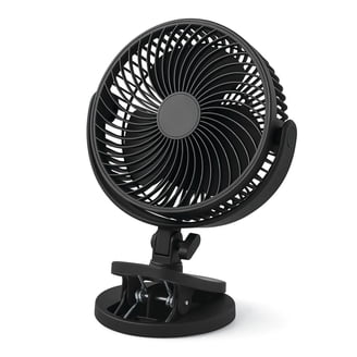 HUNTER 90400 12 Retro Personal Table Fan with Brushed Nickel