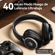 thumbnail image 5 of Auriculares Over Ear VEATOOL, Cancelación Activa Ruido, Bluetooth 6.0, 60H, Hi-Res, Mic, Plegables, 5 of 9