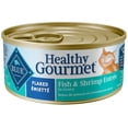 thumbnail image 1 of BLUE Healthy Gourmet Flaked Fish & Shrimp Entrée Wet Cat Food, 1 of 5