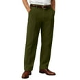 thumbnail image 2 of Ynynloco Men’s Premium Stretch Corduroy Classic Fit Pantm Casual Business Trousers, 2 of 5