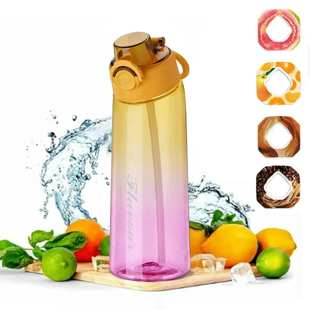 Air Up Air Up Bottle Air Up Water Bottle Water Bottle With 4 Pods, 900ML Fruit Water Bottle, 0% Sugar Water Cup, Sports Water Cup