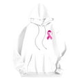 thumbnail image 6 of Hoodies for women Drawstring Long Sleeve Pink Ribbon Graphic Breast Cancer Awareness Hooded Sweatshirts with Pockets Casual Pullover Tops, 6 of 8