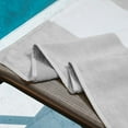 thumbnail image 6 of Superior Cabana Cotton Towel/ Chaise Lounge Chair Cover Set of 2, Light Grey, 6 of 11