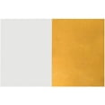 thumbnail image 3 of UOFFICE Rectangle Dual Bulletin Dry Erase Board, 23.6" x 35.4", Yellow Fiber Textile, 3 of 4