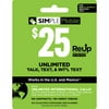 Simple Mobile Direct Load $25 (Email Delivery)