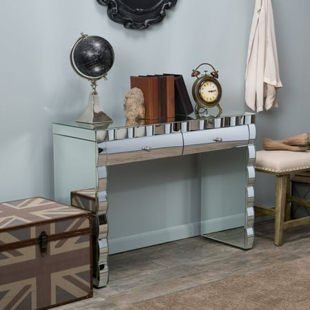 Coyle Mirrored Console Table