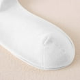 thumbnail image 2 of HUPOM 1 Pair Socks for Women Summer Clearance Fashion Crew Breathable Tube Socks White, 2 of 4