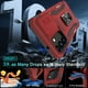 thumbnail image 4 of Funda de teléfono DEERLAMN para Samsung Galaxy S25 de 6,2 pulgadas, color rojo, 4 of 8