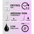 thumbnail image 4 of Pegamento para extensiones de pestañas Stacy Lash Sensitive, 5 ml, 5 a 6 segundos, secado, 4 of 9