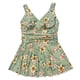 thumbnail image 4 of Tankini para mujer, estampado de moda con almohadilla para el pecho, sin aros, traje de baño de dos piezas para mujer, trajes de baño tankini para mujer, traje de baño de 2 piezas para mujer, trajes d, 4 of 9