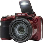 Kodak PIXPRO AZ425 20.7 Megapixel Bridge Camera, Red