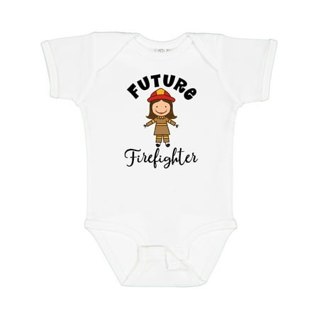 

Inktastic Future Firefighter Cute Girls Girls Baby Bodysuit