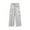 B-Gray, variant on Men's Parachute Pants Loose Fit Drawstring Casual Pants Solid Color Waist Elastic Straight Leg Pocket Cargo Pants B-Black