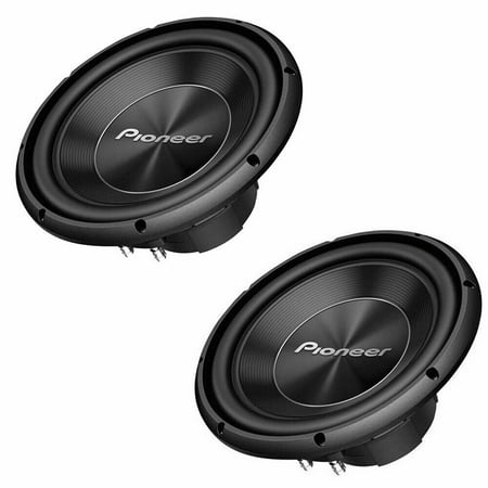 (2) PIONEER TS-A300D4 A-SERIES 12" 3000W DVC 4-OHM SUBWOOFERS SUBS TSA300D4 PAIR
