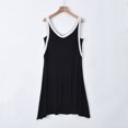thumbnail image 6 of NominalSnug Nightgowns for Women Built in Bra Sleeveless Pajamas Dress V Neck Soft Sleepshirts Comfy Nightshirts, 6 of 8