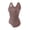 Coffee, variant on Womens Shapewear Bodysuit, Extra Firm Waist Cincher Tummy Control Sculpting Thong Body Shaper Coffee L
