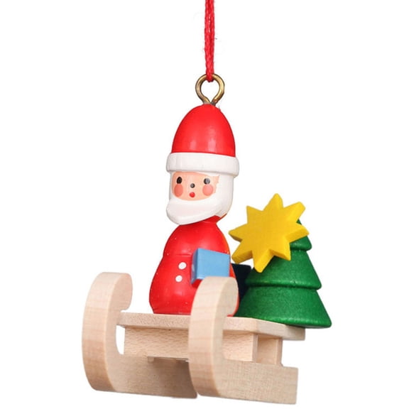 Alexander Taron 2" Christian Ulbricht Santa on a Sleigh Christmas Ornament