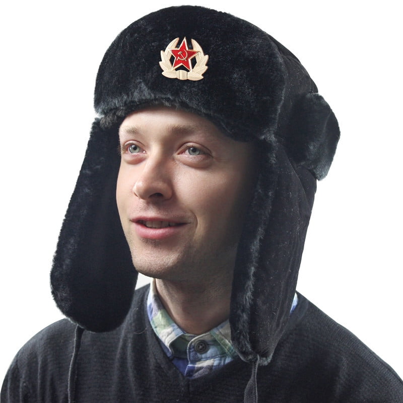 Bomber Hats,Soviet Russian Army Style 