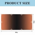 thumbnail image 3 of Orange Black Ombre Fluorescent Light Covers, Modern Gradient Abstract Art Magnetic Light Covers for Ceiling Lights, Fluorescent Ceiling Shade Filters for Classroom Bedroom Office 4x2Ft x 1PCS, 3 of 8