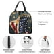 thumbnail image 4 of Easygdp North American Bald Eagle1 Bolsa Térmica Premium - Tela Oxford Impermeable, Gran Capacidad, Bolsillo Frontal, Unisex para Trabajo, Escuela, Actividades al Aire Libre y Picnics, 4 of 8