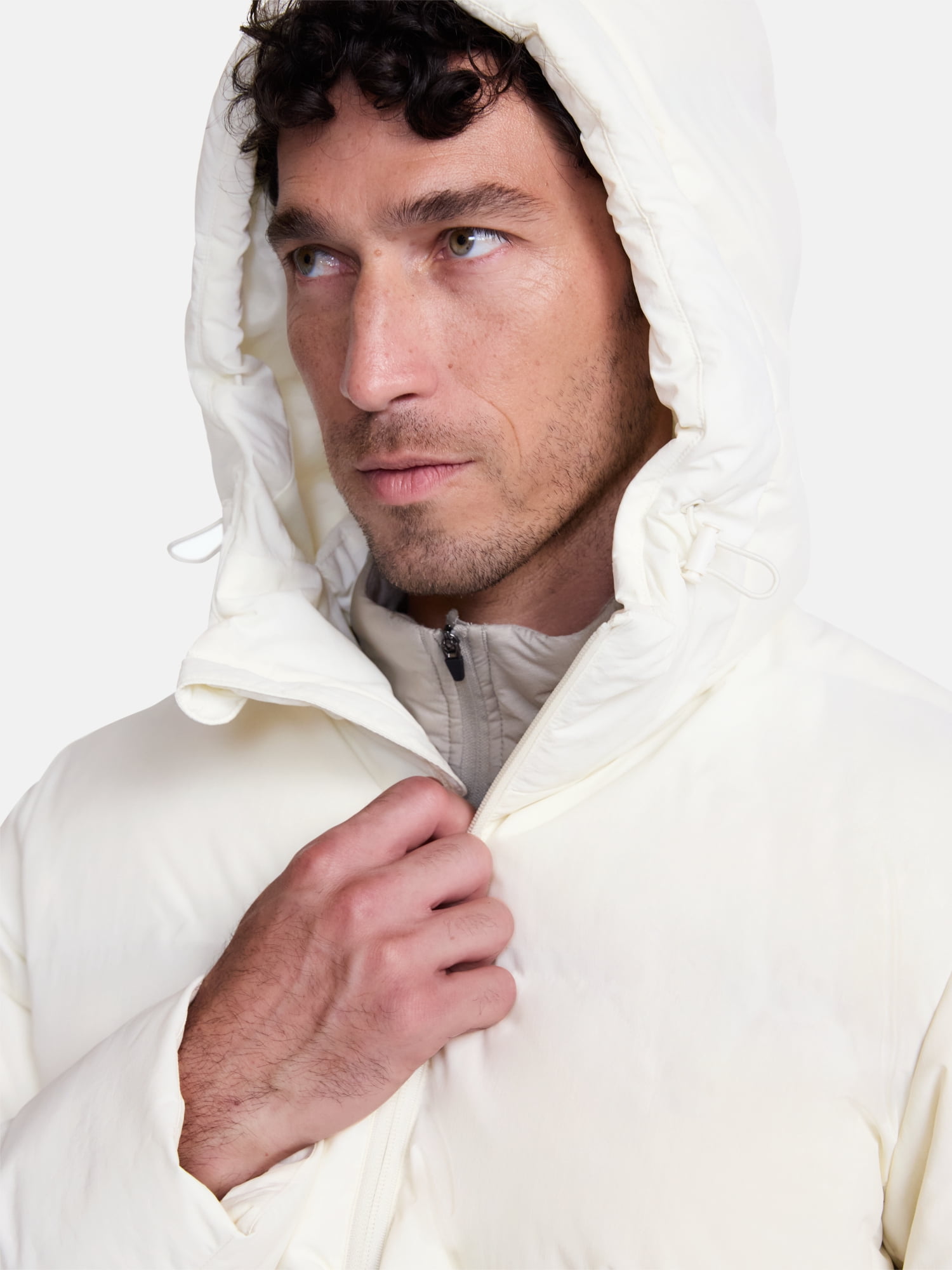 Ozark Trail Men's and Big Men's Ripstop Puffer Jacket, Sizes S-3XL
