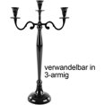 thumbnail image 4 of Black Candelabra Candlesticks-5 Arm Candlesticks, 4 of 5