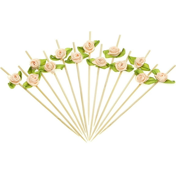 Rose Charcuterie Toothpicks Set of 20