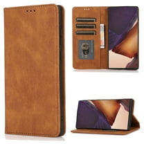 for iPhone 13 Case, PU Leather Case, Vintage Wallet Case Book Folding Flip Case with Kickstand Card Holders Slots Magnetic Closure Protective Cover for iPhone 13, Brown
