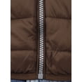 thumbnail image 5 of Ma Croix Mens Ultra Light Puffer Down Hooded Jacket Polyester Padded Packable Winter Jacket, 5 of 8