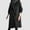 *Black, variant on Women's Long Waterproof Rain Hooded Coats With Pockets,Casual Trendy Windbreaker Wine,Womens Plus M