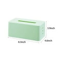 thumbnail image 2 of MOPOOR Acrylic Tissue Box Cover,Tissue Box Cover Rectangular Facial Tissue Holder Case Dispenser for Bathroom Kitchen Bedroom Office ﻿, 2 of 7