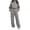 Gray, variant on Maqroz Womens Two Piece Workout Sets Drop Shoulder Cropped Pullover Hoodie Sweatshirts High Waisted Wide Leg Pants Casual Athletic Matching Sweatsuits for Rigorous Gym Routines