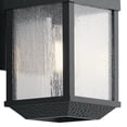 thumbnail image 3 of Kichler 49984 Distressed Black Springfield 1 Light 13-1/2" Tall Outdoor Wall Sconce, 3 of 4