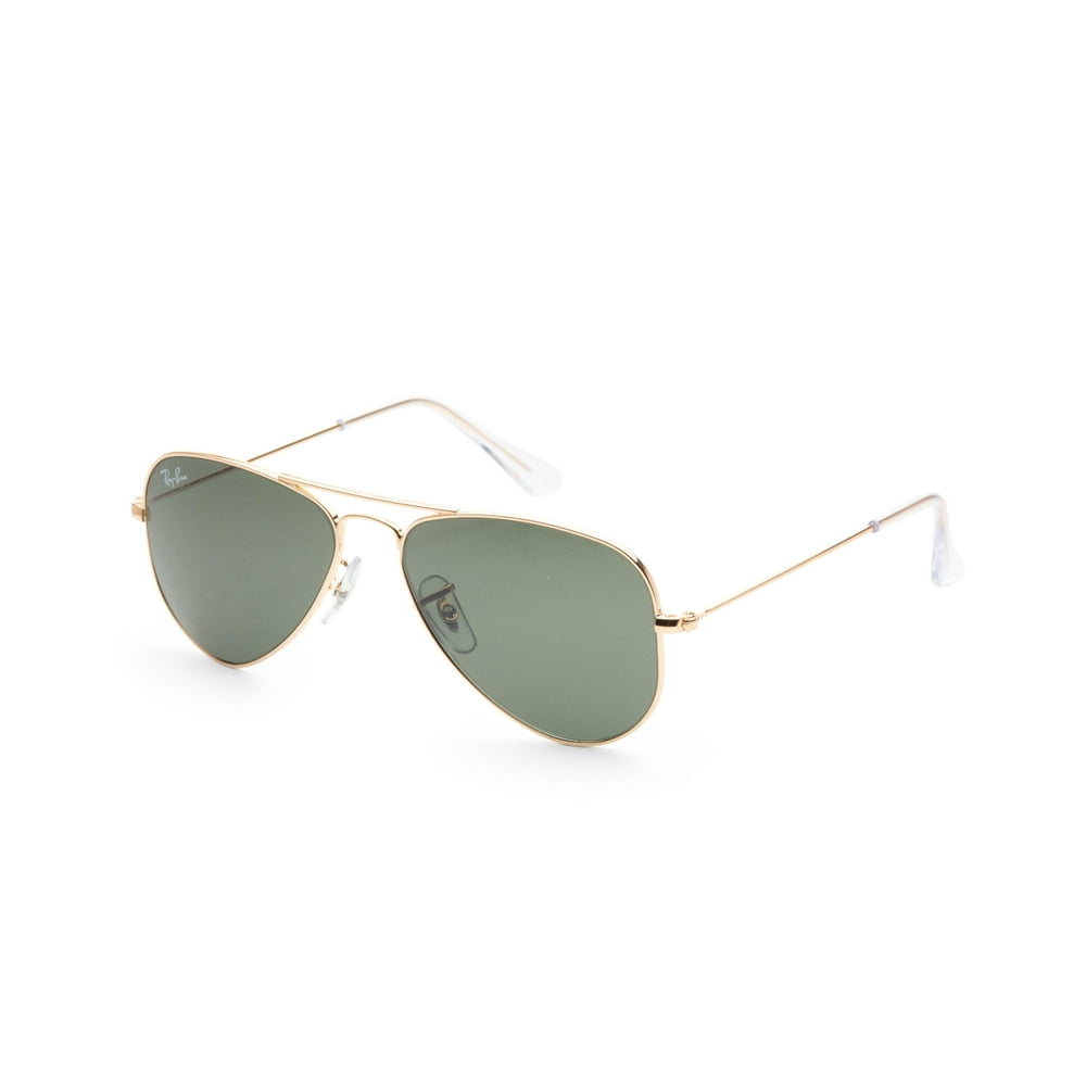 Ray-Ban - Ray-Ban Aviator Small Metal Frame Green Lens Unisex ...