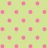 V.I.P by Cranston Pink on Green Fabric, per Yard