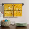 thumbnail image 5 of Happy Easter Cute Bunny Carrots Spring Kitchen Towels Dish Towels 18x26 Inch Home Decorations Hand Towels Set of 4 Drying Dishcloth, 5 of 6