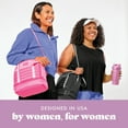 thumbnail image 5 of Fit & Fresh Shaker Bottle, Leak Proof 24 oz Sports Blender Bottle for Supplement Shakes, Pink, 5 of 7