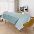 thumbnail image 2 of LAICAIW 100% Waterproof PVC Table Cloth, Oil-Proof, Spill-Proof, 54 x 54 Inch Rectangle, PVC, Table Cover, 2 of 7
